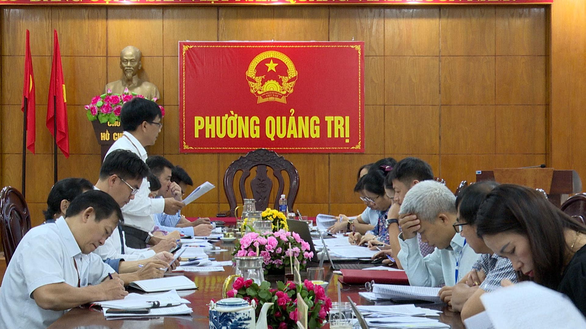 Lãnh đạo Sở Nội vụ tỉnh kiểm tra công tác cải cách hành chính tại Phường Quảng Trị