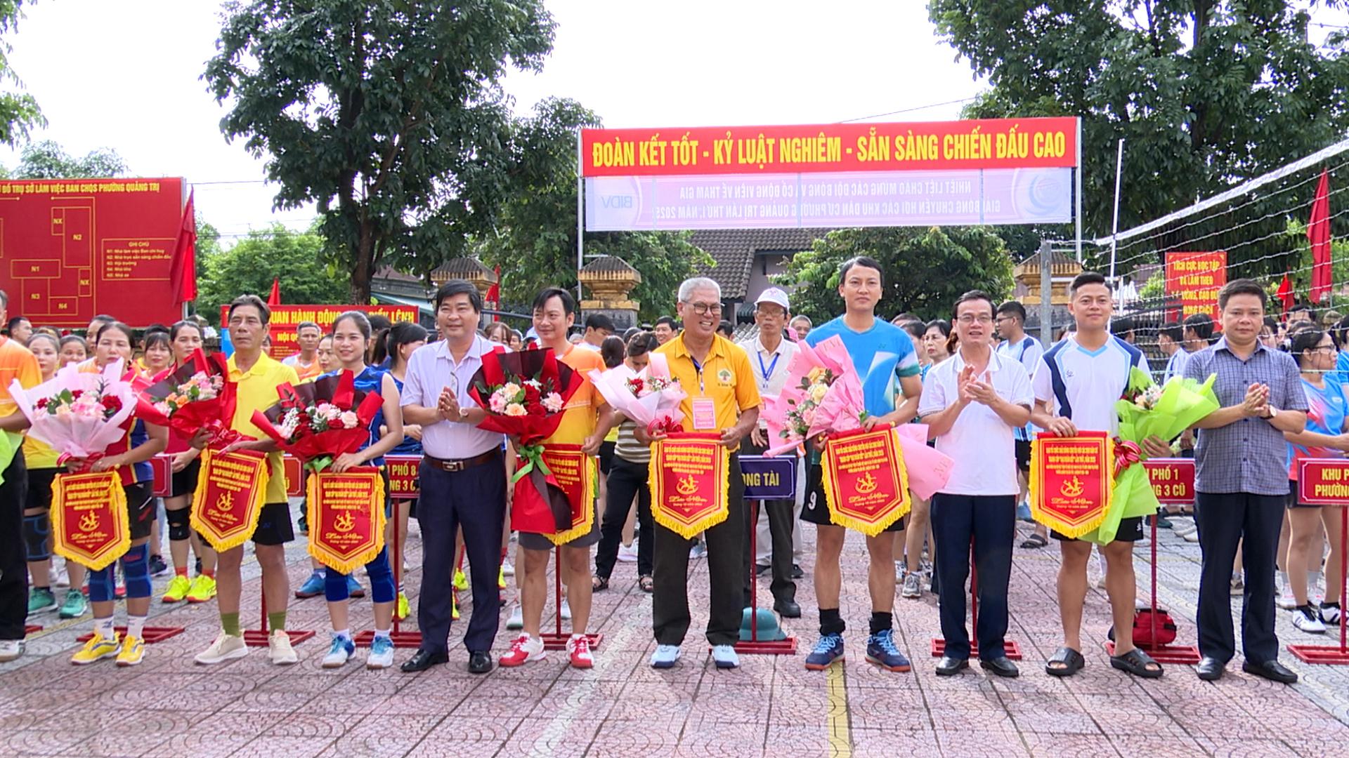 Giải bóng chuyền hơi các khu dân cư tranh cúp “ Đại đoàn kết” lần thứ I, năm 2025